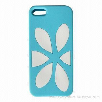 Magenta Pink and White Polka Dot Gloss Flex Gel Case For the NEW Apple iPhone 5 (AT&T/Verizon)